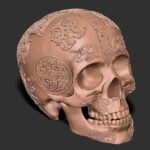 Viking Skull 3d Print Files STL - Dezin