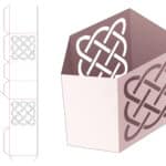 Angle_stationery_box_with_line_stencil_die_cut_template - Dezin