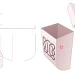 Bottom_chamfered_box_and_lid_with_stenciled_line_die_cut_template - Dezin