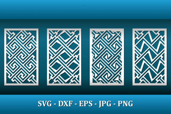 Decorative Wall Panels, Svg Cut Files - Dezin