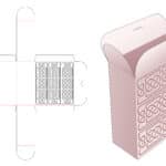 Flip_and_lock_box_with_line_stencil_die_cut_template - Dezin