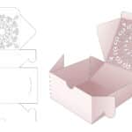 Folding_flip_box_with_mandala_stencil_on_flip_die_cut_template - Dezin