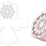 Gift_hexagonal_box_with_mandala_stencil_die_cut_template - Dezin