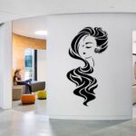 Hair Salon Wall Art Free Vector - Dezin