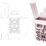 Handle_and_flip_box_with_mandala_stencil_die_cut_template - Dezin