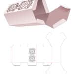 Hexagonal_packaging_box_with_mandala_stencil_die_cut_template - Dezin