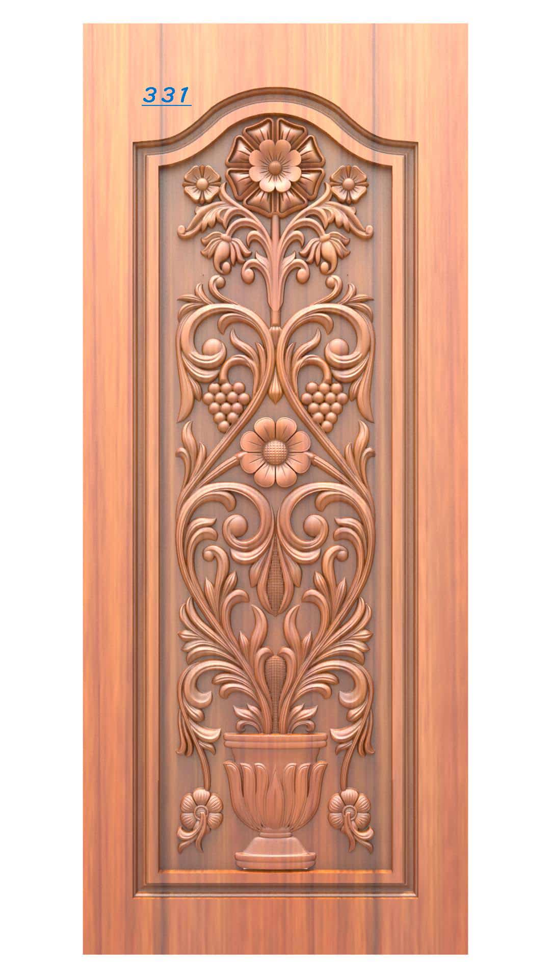 Laser Cut Door Relief Design 331 - Dezin