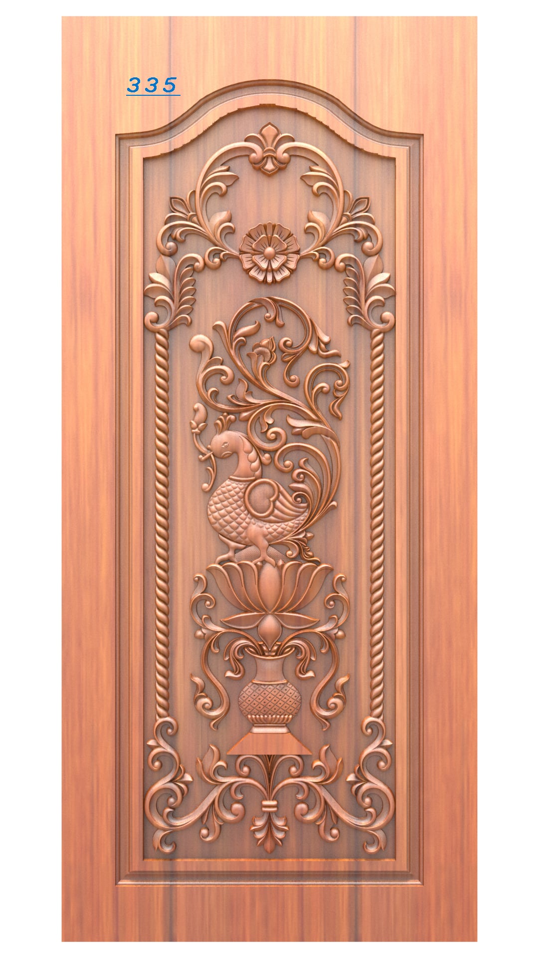 Laser Cut Door Relief Design 335 - Dezin