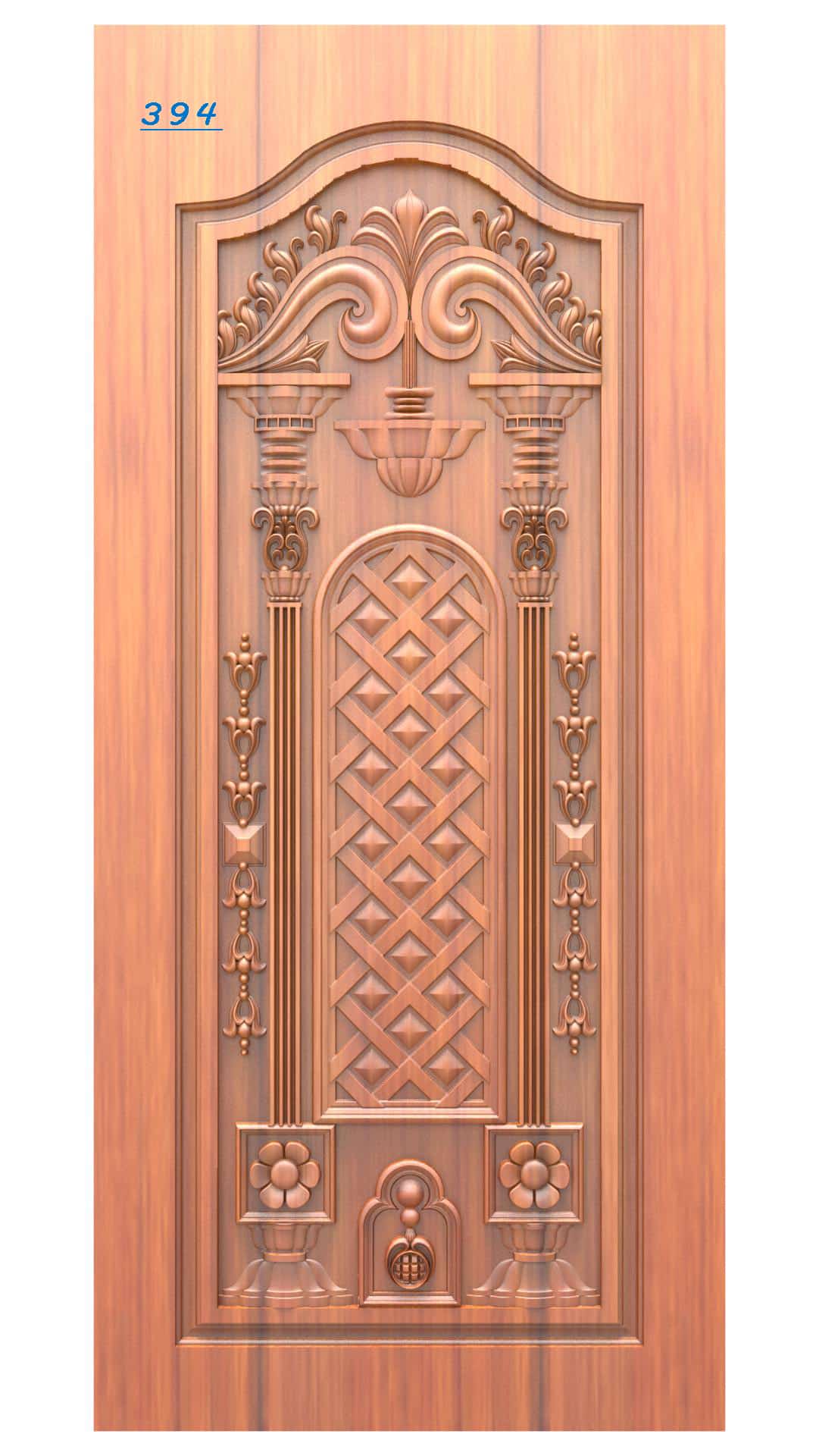 Laser Cut Door Relief Design 394