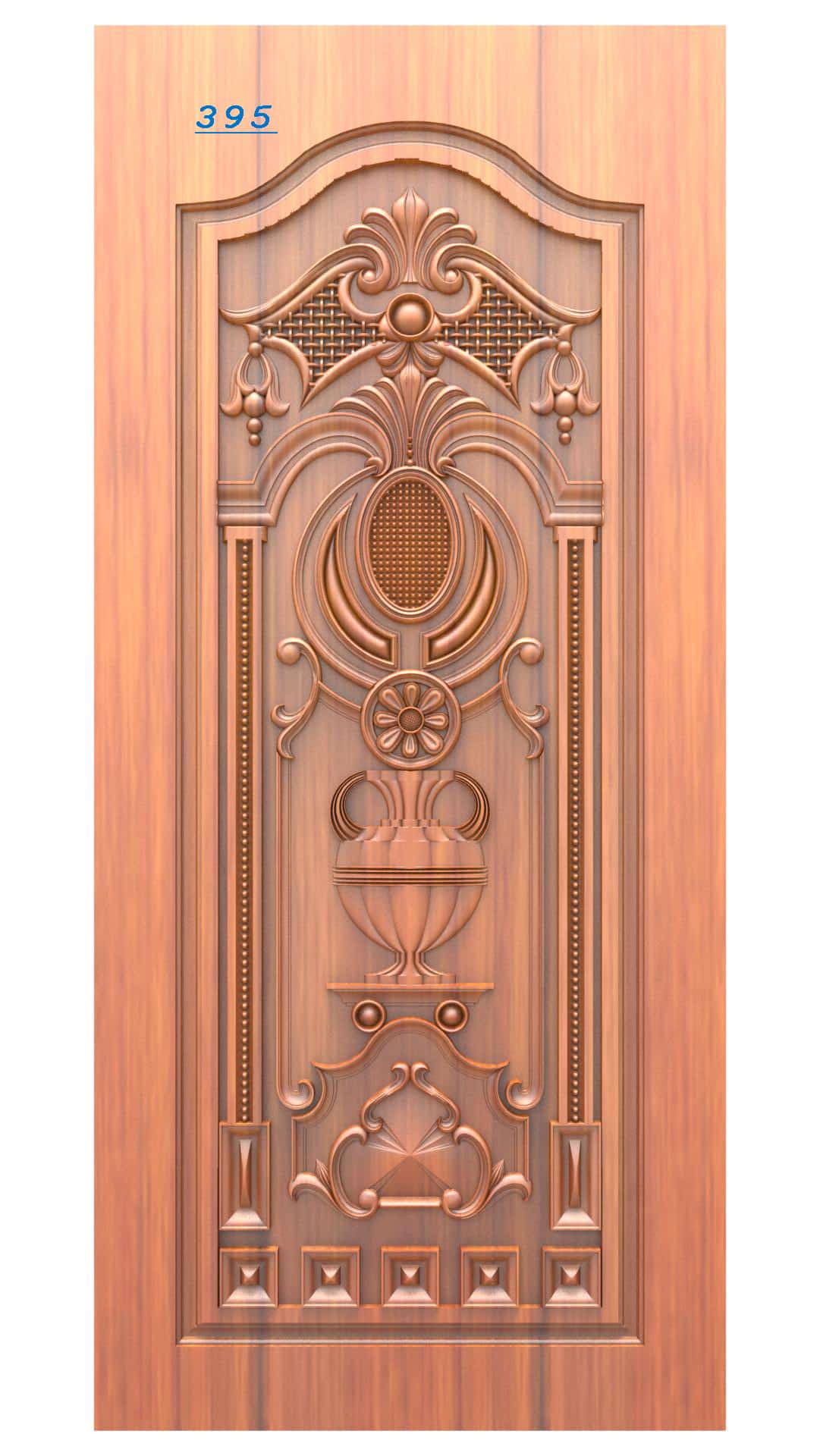 Laser Cut Door Relief Design 395