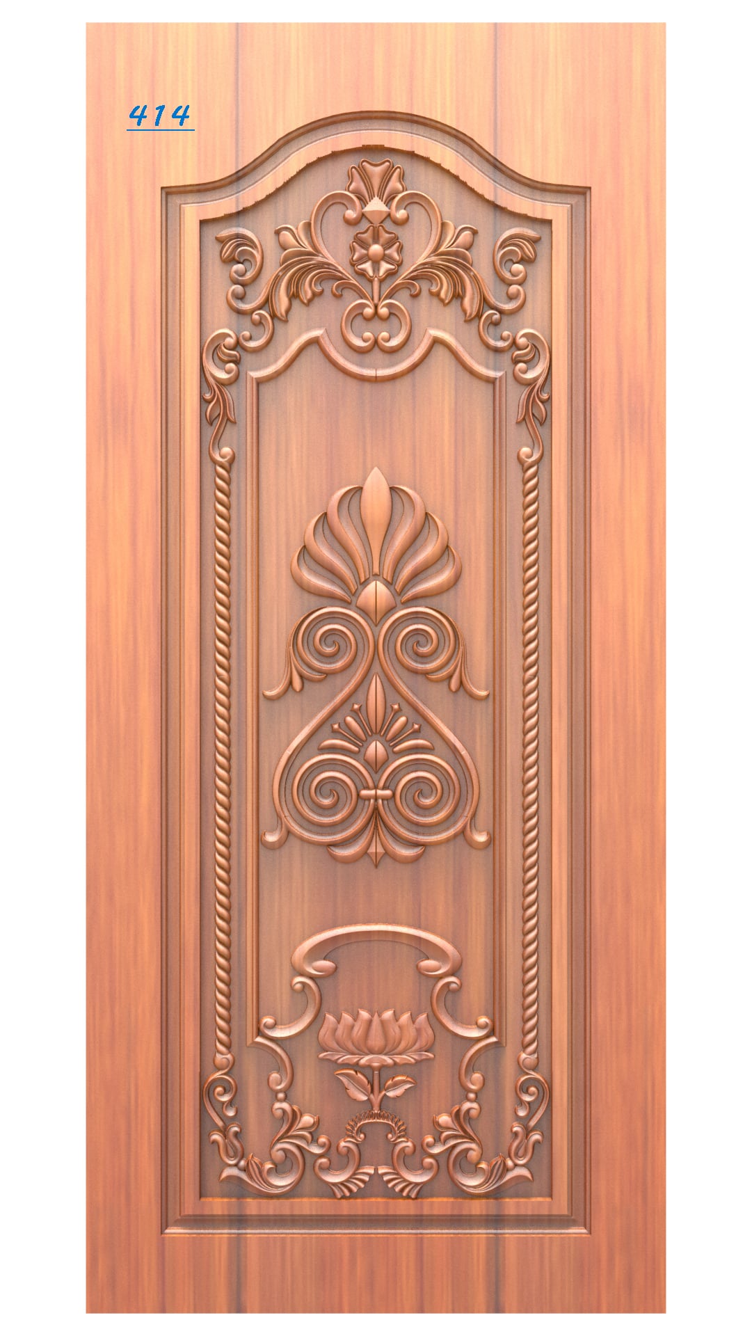 Laser Cut Door Relief Design 414 - Dezin