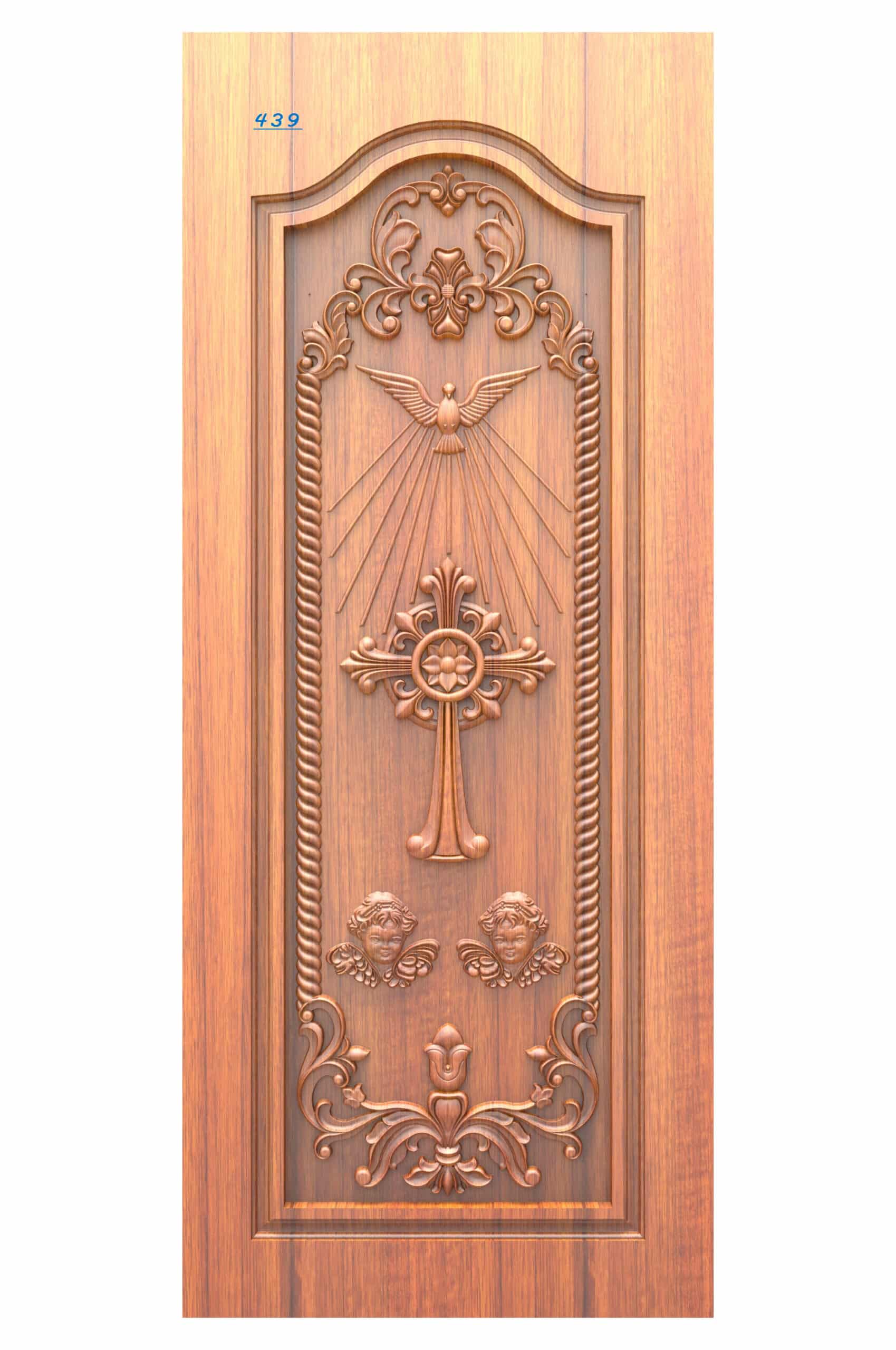 Laser Cut Door Relief Design 439 - Dezin