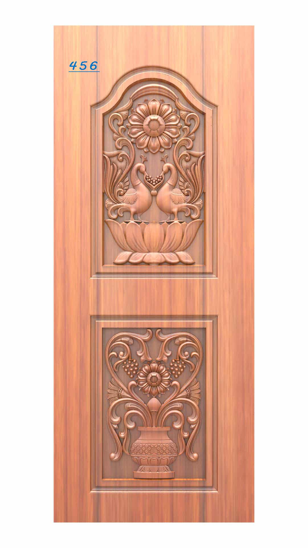 Laser Cut Door Relief Design 456 - Dezin