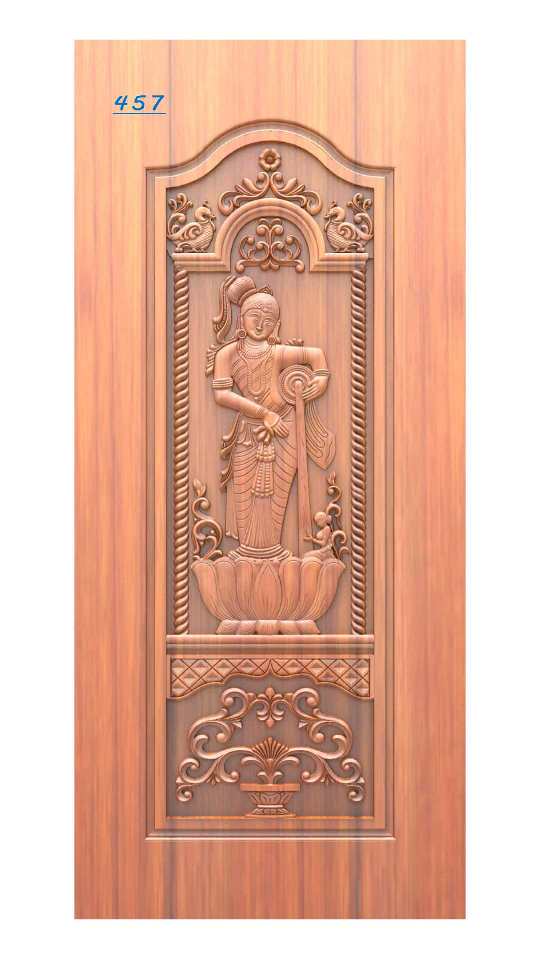 Laser Cut Door Relief Design 457 - Dezin