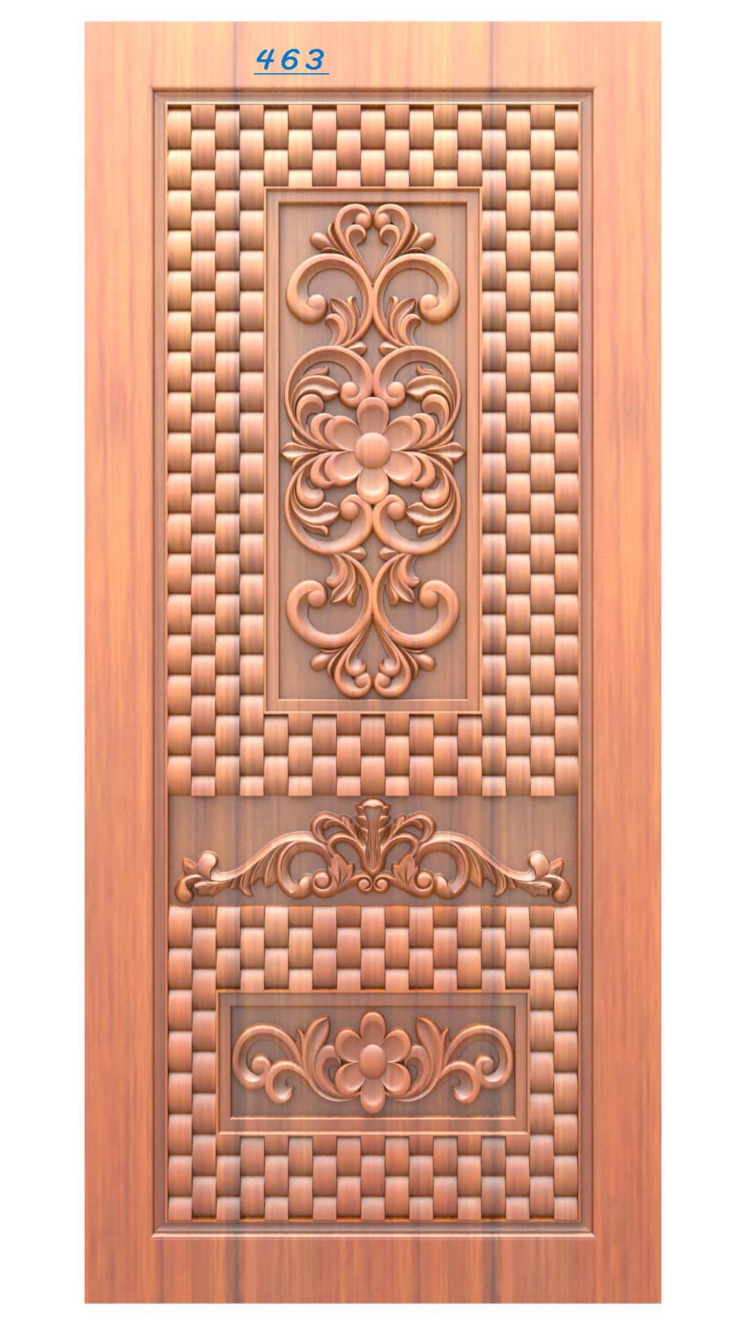 Laser Cut Door Relief Design 463 - Dezin