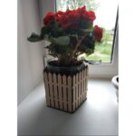 Laser Cut Flower Pot Planter Fence of Stakes - Dezin