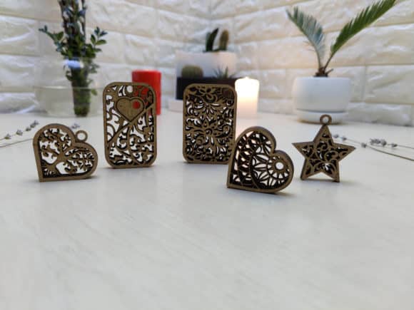 Laser Cut Keychains Bundle Laser Cut Keychains Bundle