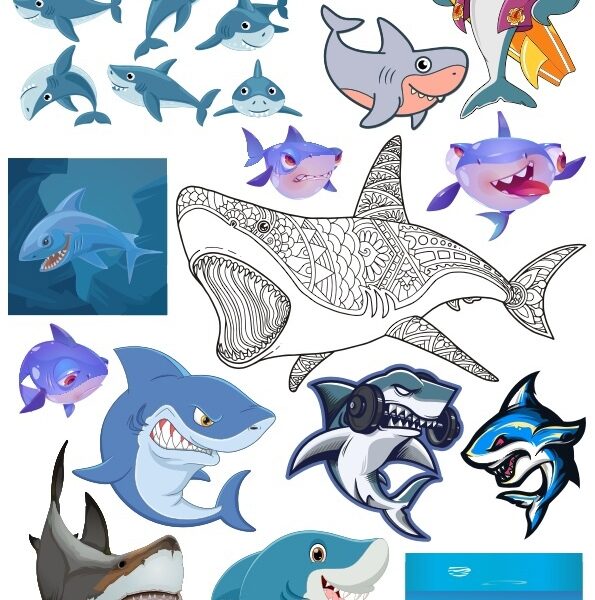 Laser Cut Shark Wall Panel Free Vector cdr Download - Dezin.info