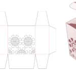 Simple_box_with_mandala_stencil_die_cut_template - Dezin