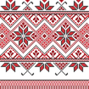 White Floral Fabric Pattern Free Vector - Dezin.info