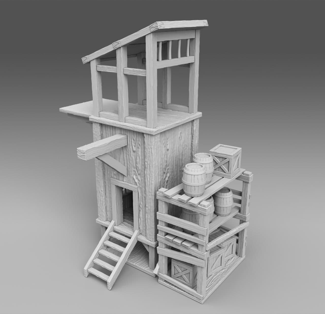 watchtower-free-3d-print-files-dezin