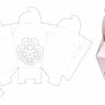 Wheel_locked_box_with_mandala_stencil_die_cut_template - Dezin