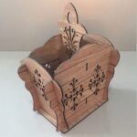 Wooden Cutlery Storage Box 3mm - Dezin