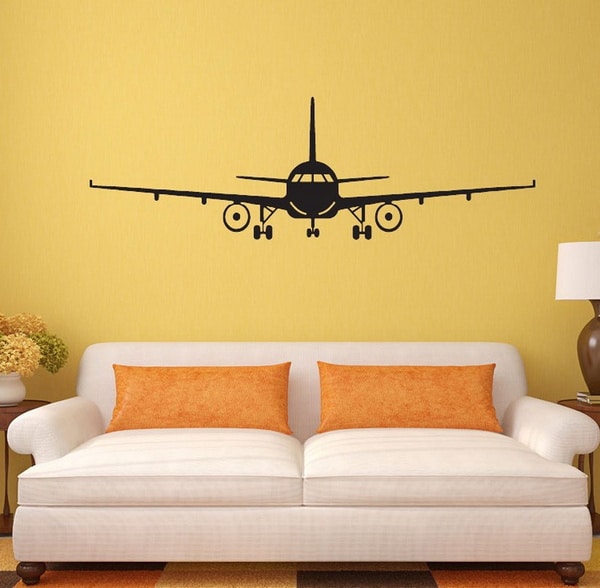 3D Airplane Wall Stickers Decor Art Decal Decoration - Dezin