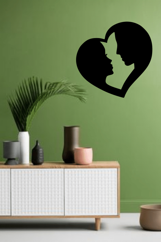 Couple love Wall Decor Free Vector - Dezin