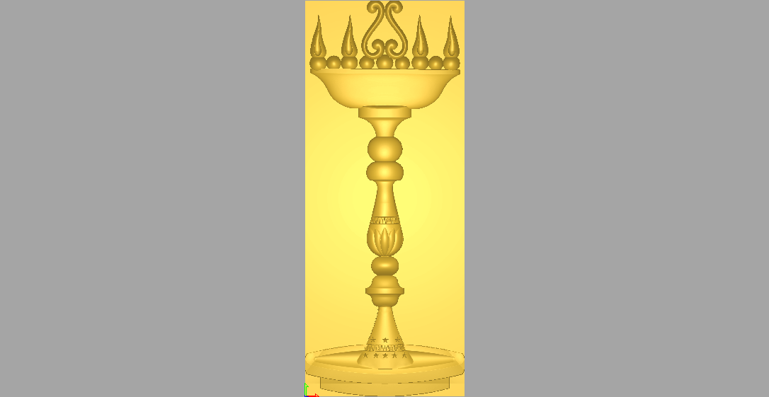 Decorative Pattern Design 3d Model for CNC Wood Carving 20 - Dezin