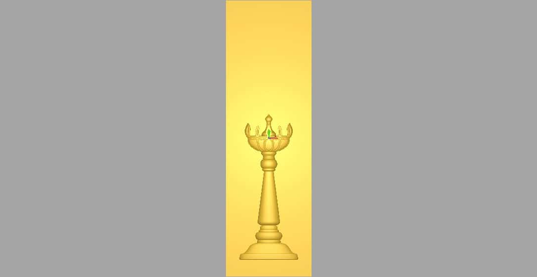 Decorative Pattern Design 3d Model for CNC Wood Carving 29 - Dezin