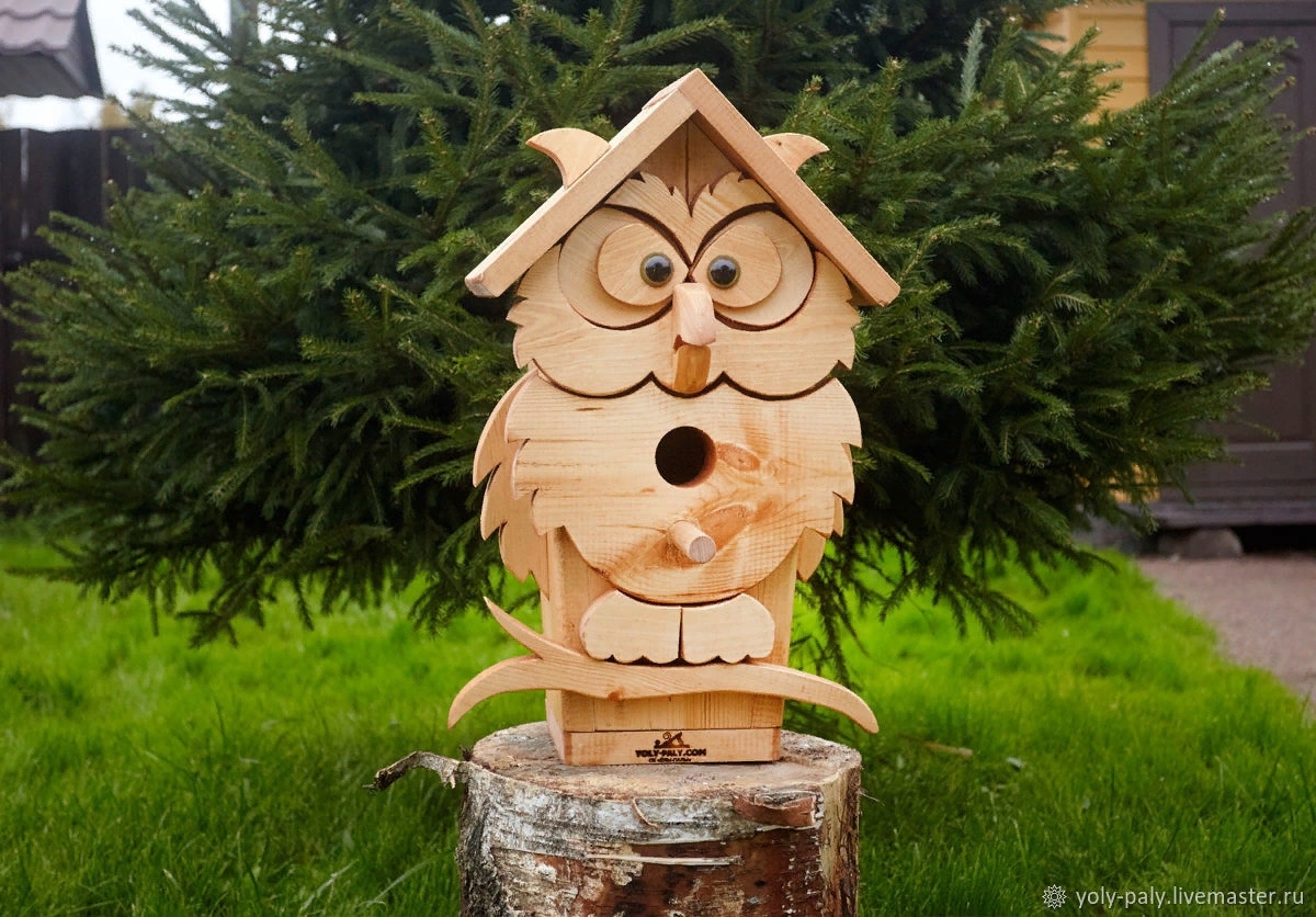 Laser Cut Bird House Layout SVG Free Vector - Dezin