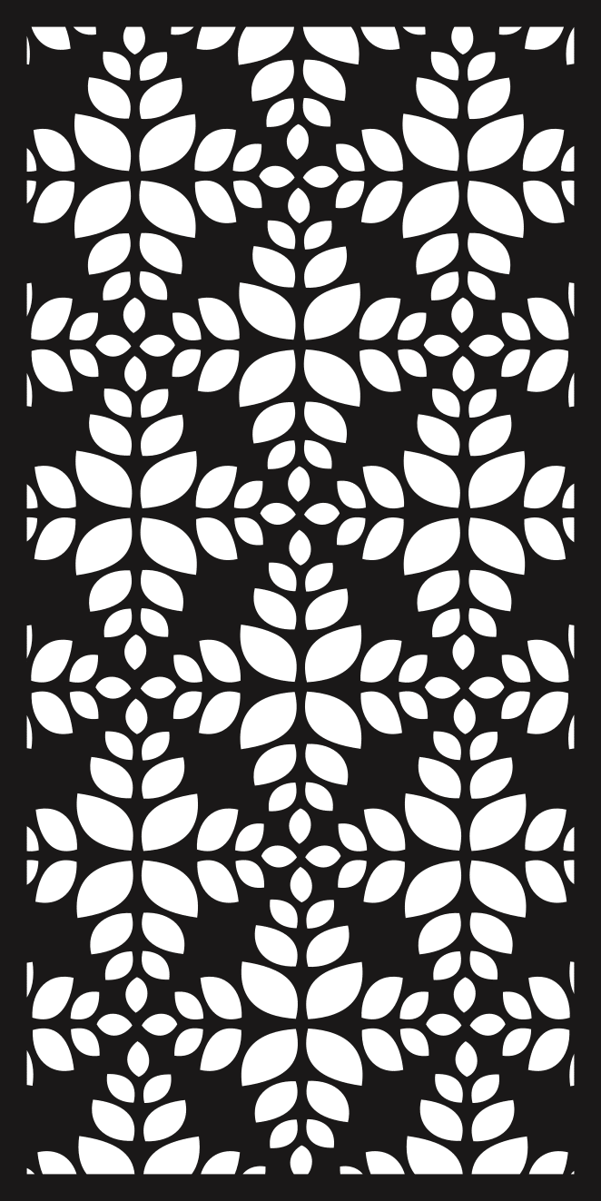 Laser Cut Jali Pattern Vector File CJ 031