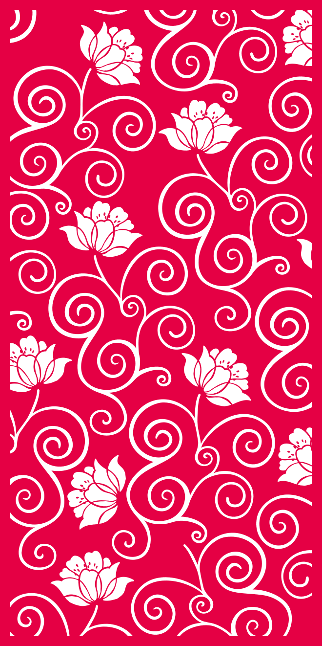 Laser Cut Jali Pattern Vector File CJ 034