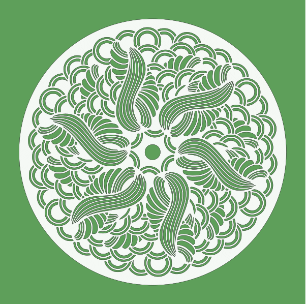 Download Laser Cut Mandala For Wall Art Panel Or Coaster Free Vector - Dezin.info