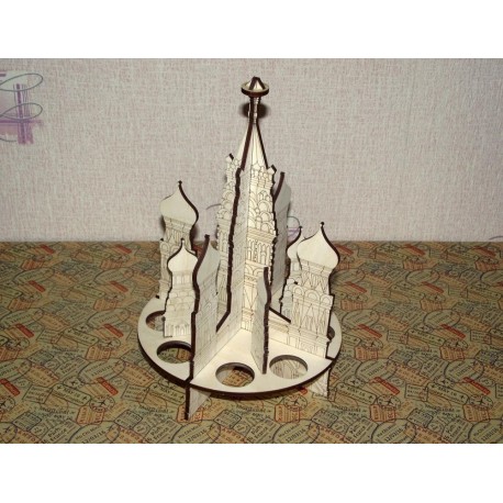 Laser Cut Russia Saint Basil Cathedral Free Vector - Dezin
