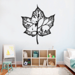 Leaf Metal Wall Art - Metal Wall Decor - Dezin