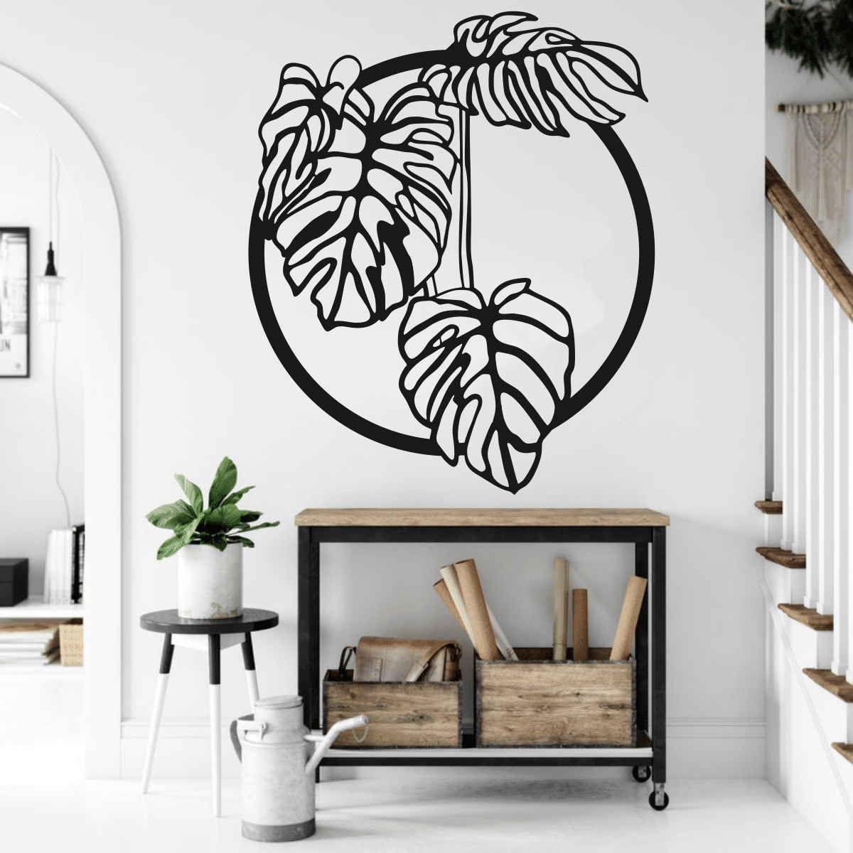 Leaf Wall Decor Free Vector - Dezin
