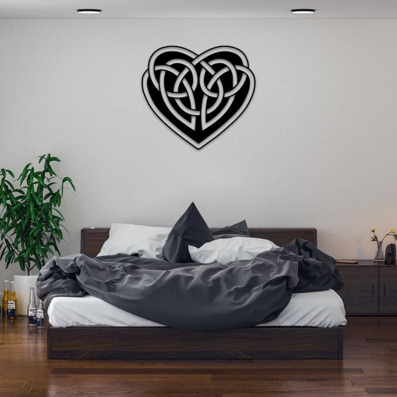 Metal Wall Art Motherhood Symbol Celtic Symbol Wall Decor