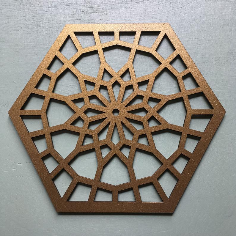 Wooden Wall Panels Alhambra Wall panel, Modern Living Room Decor - Dezin