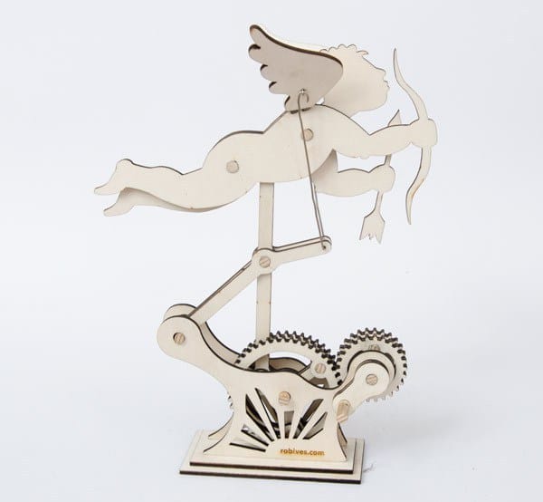 Laser Cutting Angel with Bow and Arrow and CNC Cutting - Dezin Laser Cutting Angel with Bow and Arrow and CNC Cutting