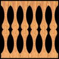 Decorative Baluster Railing 47 Pattern PDF File