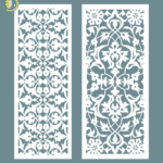 Decorative Screen Panel 02 CDR DXF Laser Cut Free Vector