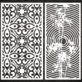 Decorative Screen Panel 07 CDR DXF Laser Cut Free Vector