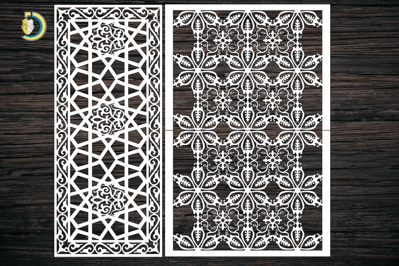 Decorative Screen Panel 10 CDR DXF Laser Cut Free Vector