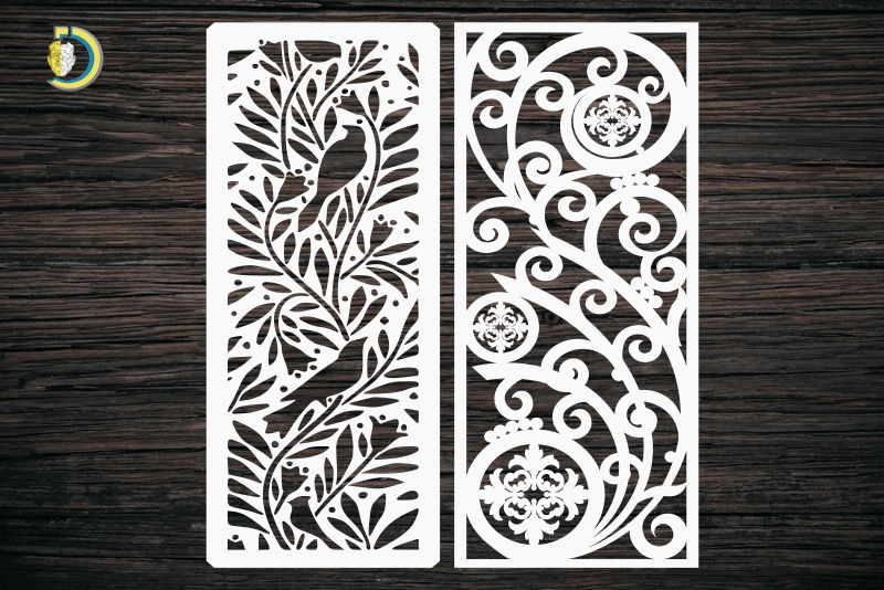 Decorative Screen Panel 18 CDR DXF Laser Cut Free Vector