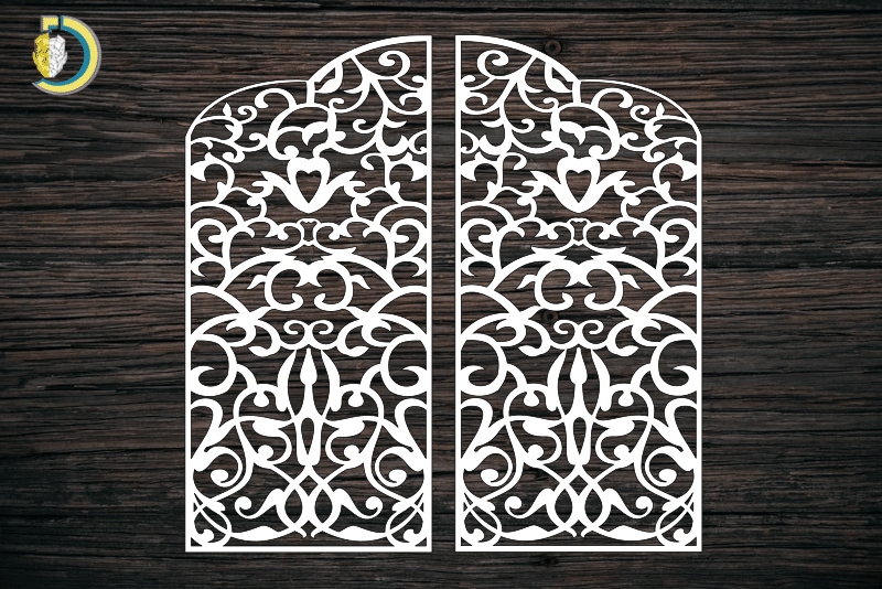 Decorative Screen Panel 29 CDR DXF Laser Cut Free Vector