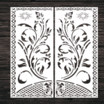 Decorative Screen Panel 36 CDR DXF Laser Cut Free Vector