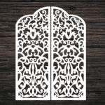 Decorative Screen Panel 53 CDR DXF Laser Cut Free Vector