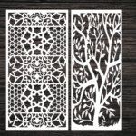 Decorative Screen Panel 70 CDR DXF Laser Cut Free Vector